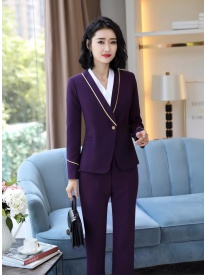 女式短款一?？畚餮b紫色