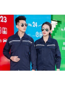 2、C001 藏青雙反防靜電夏長(zhǎng) 包邊